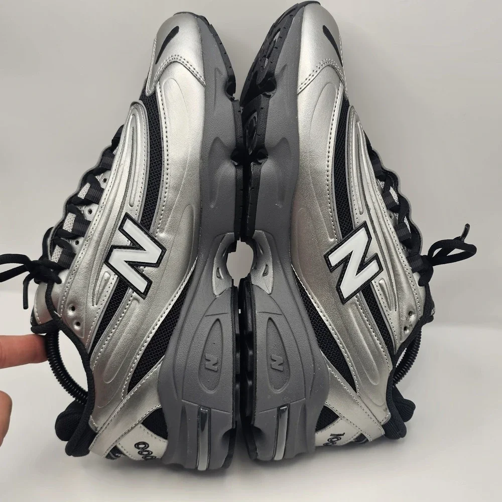 New Balance 1000 Mens Size 10D  Grey Day 2025 Silver/Black Sneaker M1000EGR